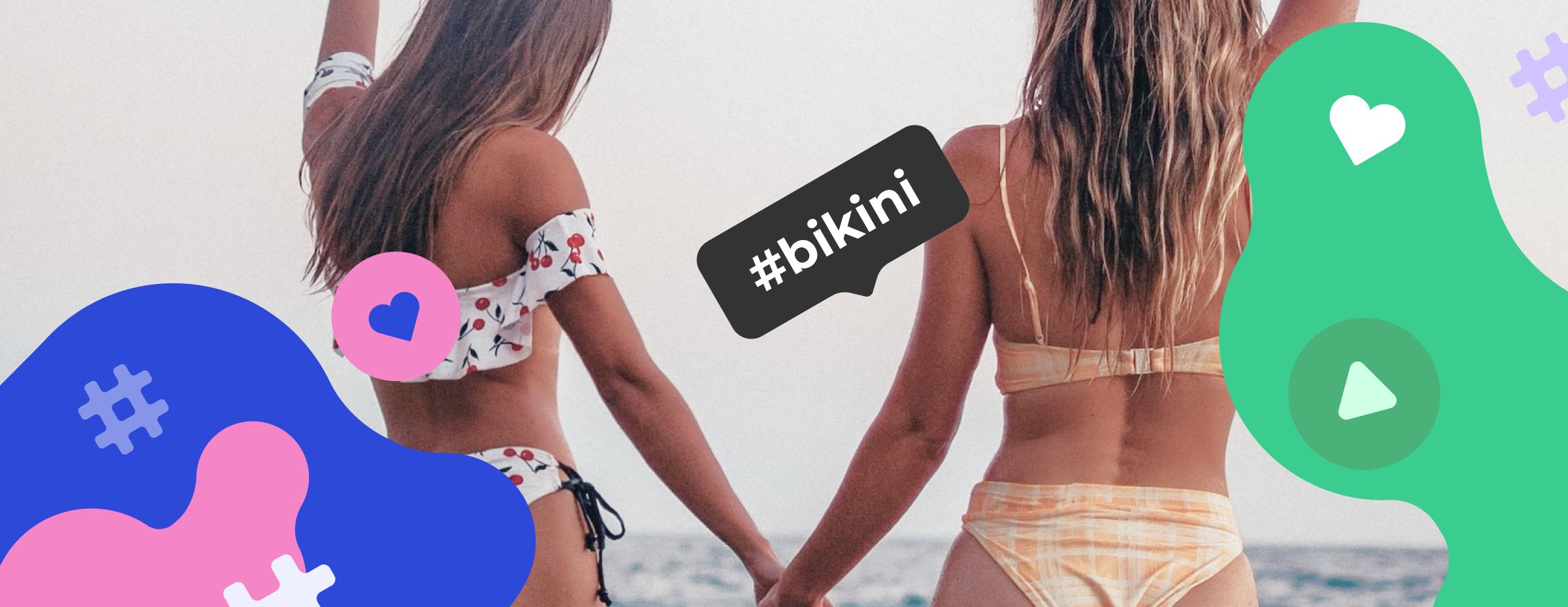 Bikini hashtags