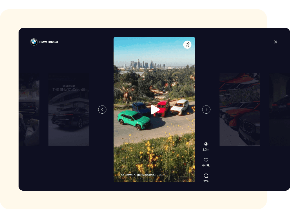 Track influencer content in a familiar interface