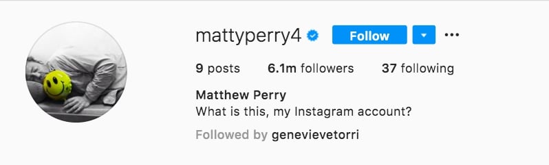 Matthew Perry screenshot