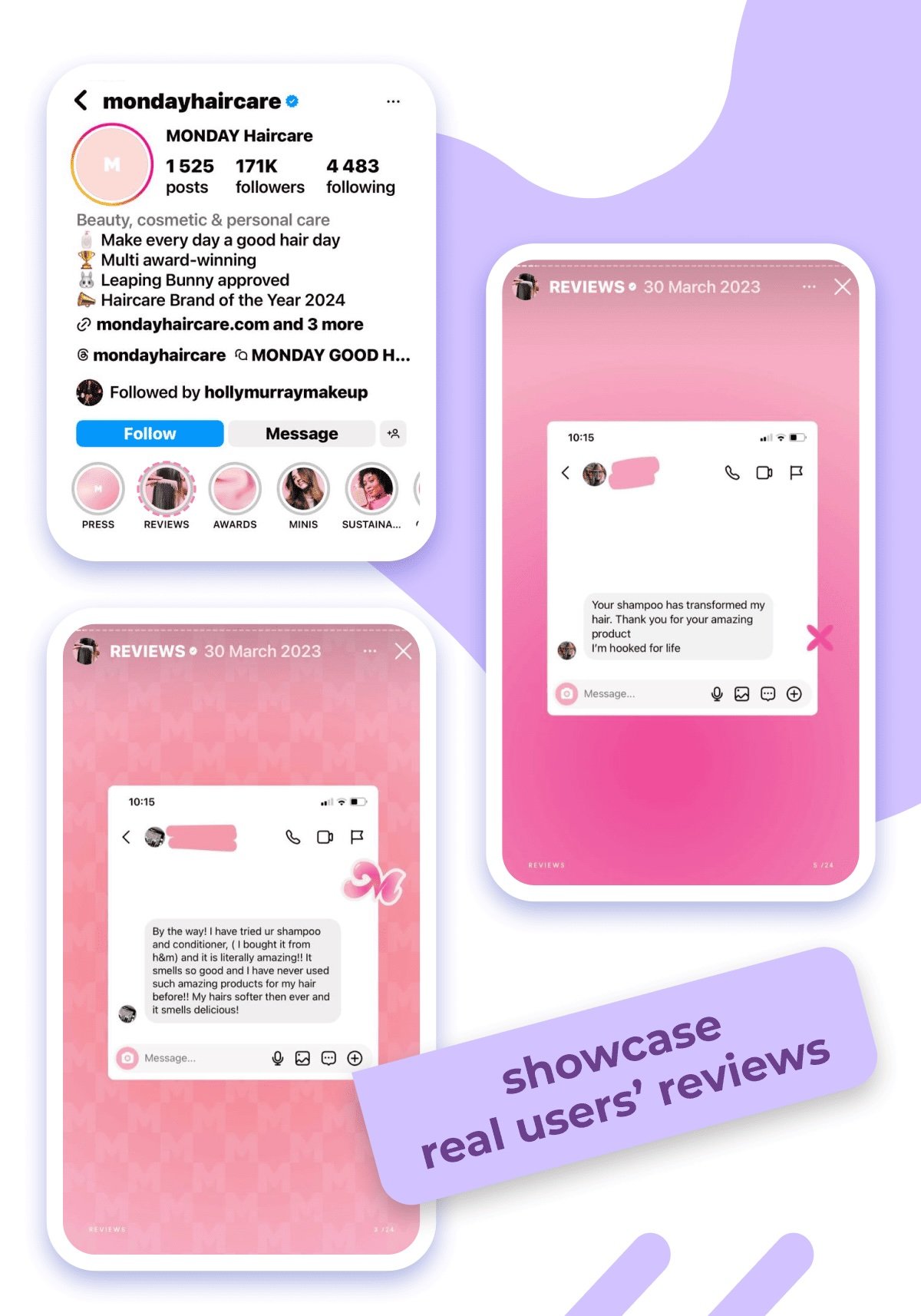 customer testimonials