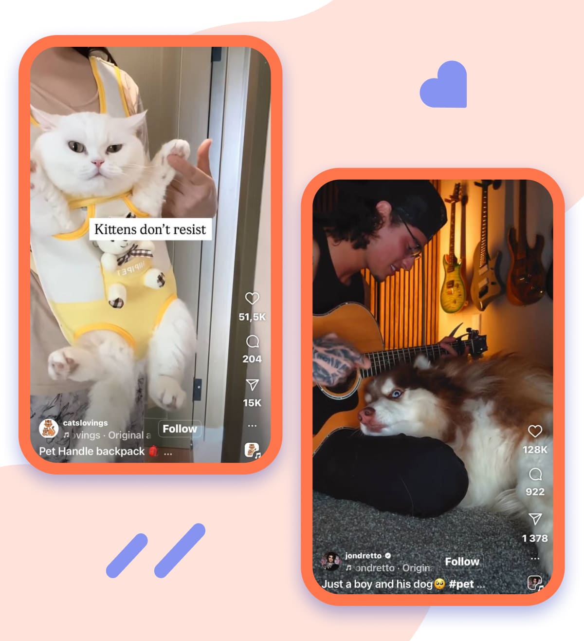 Reels with animals
