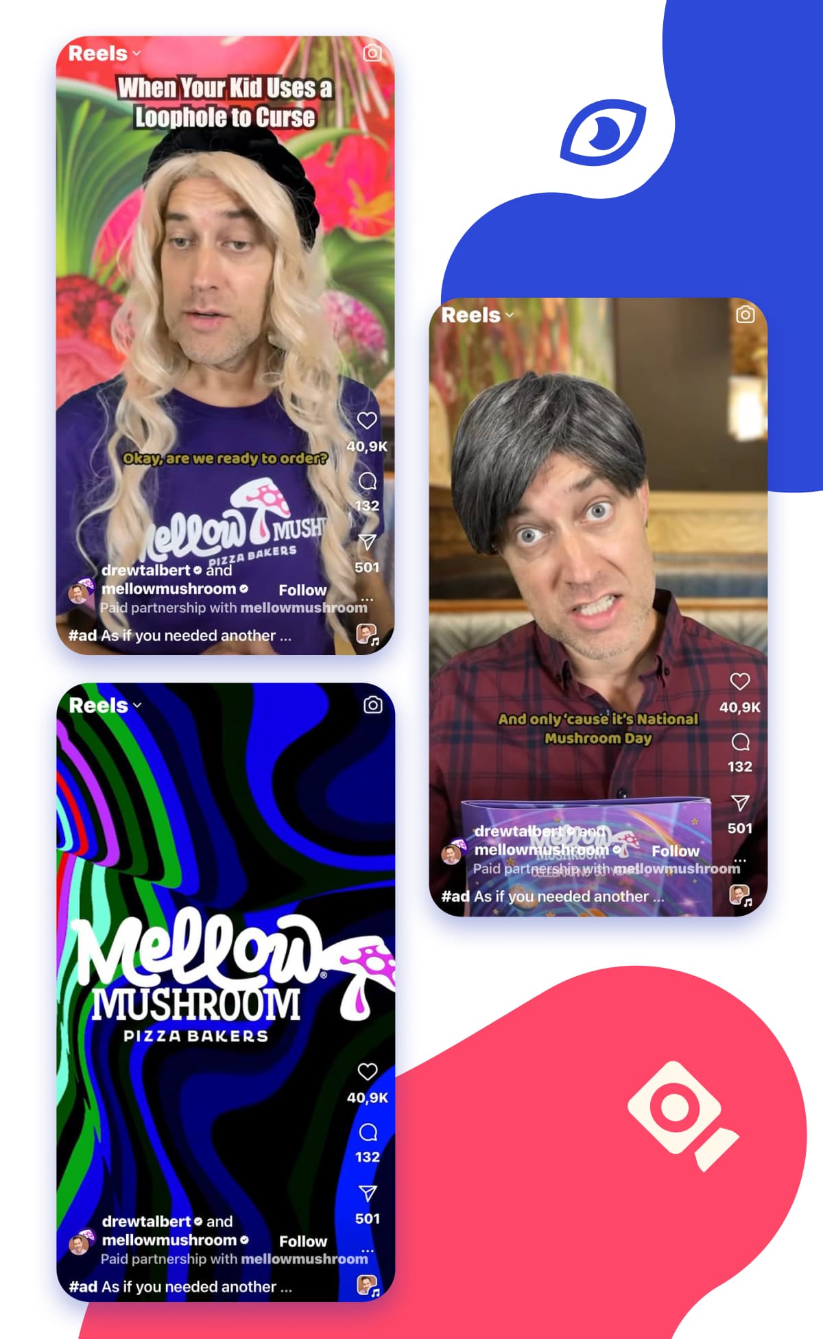 drewtalbert and mellowmushroom collab post