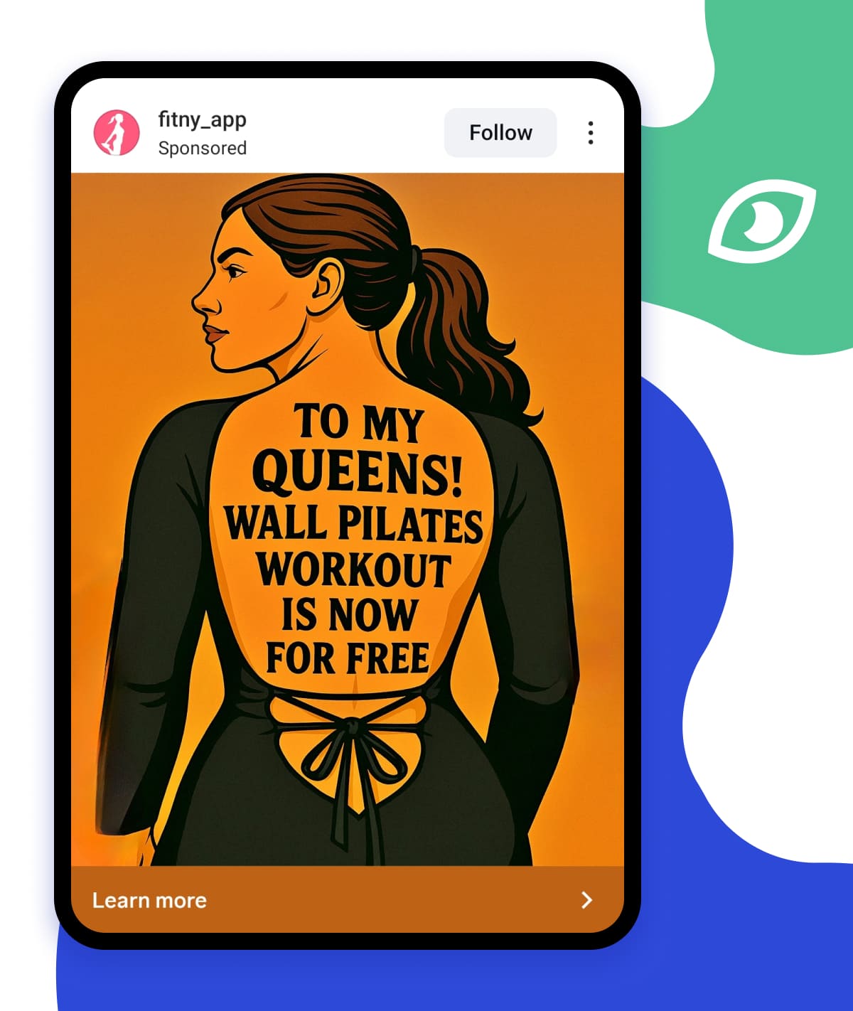 image ad on Instagram