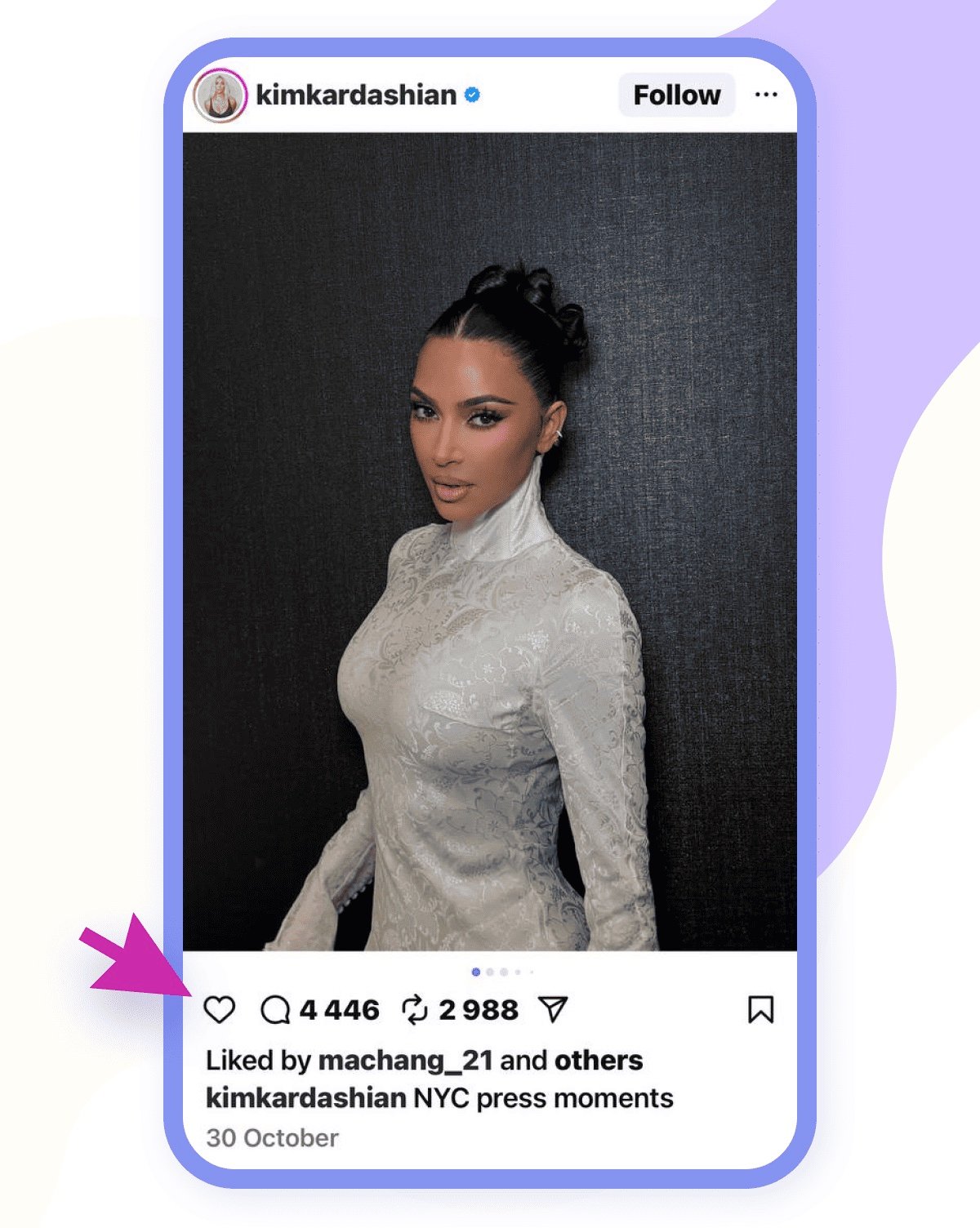 how to switch on likes