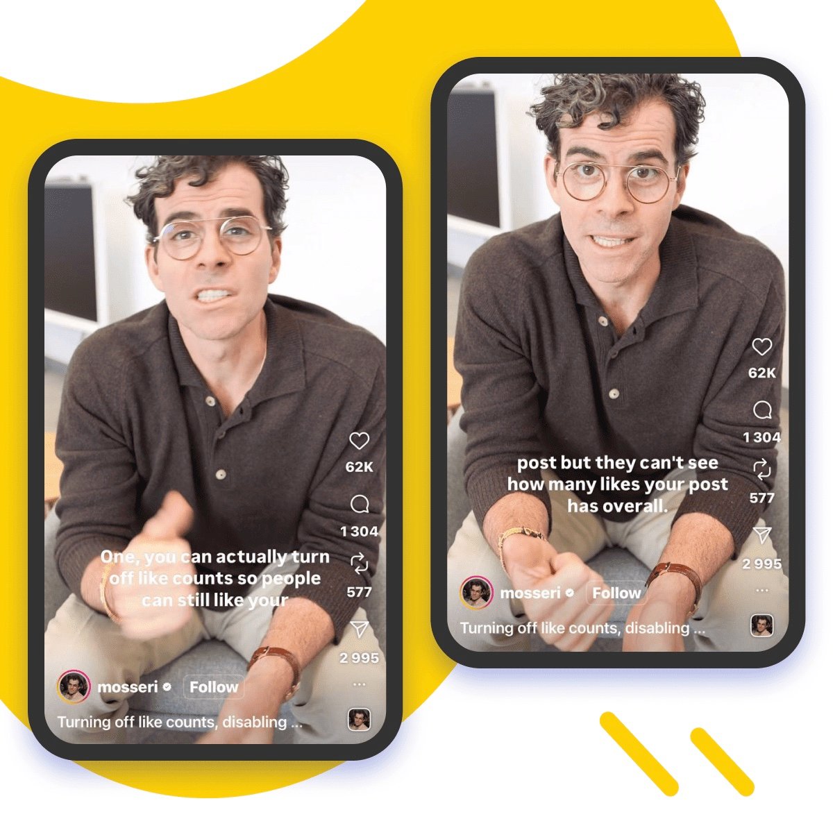 how to turn back IG likes