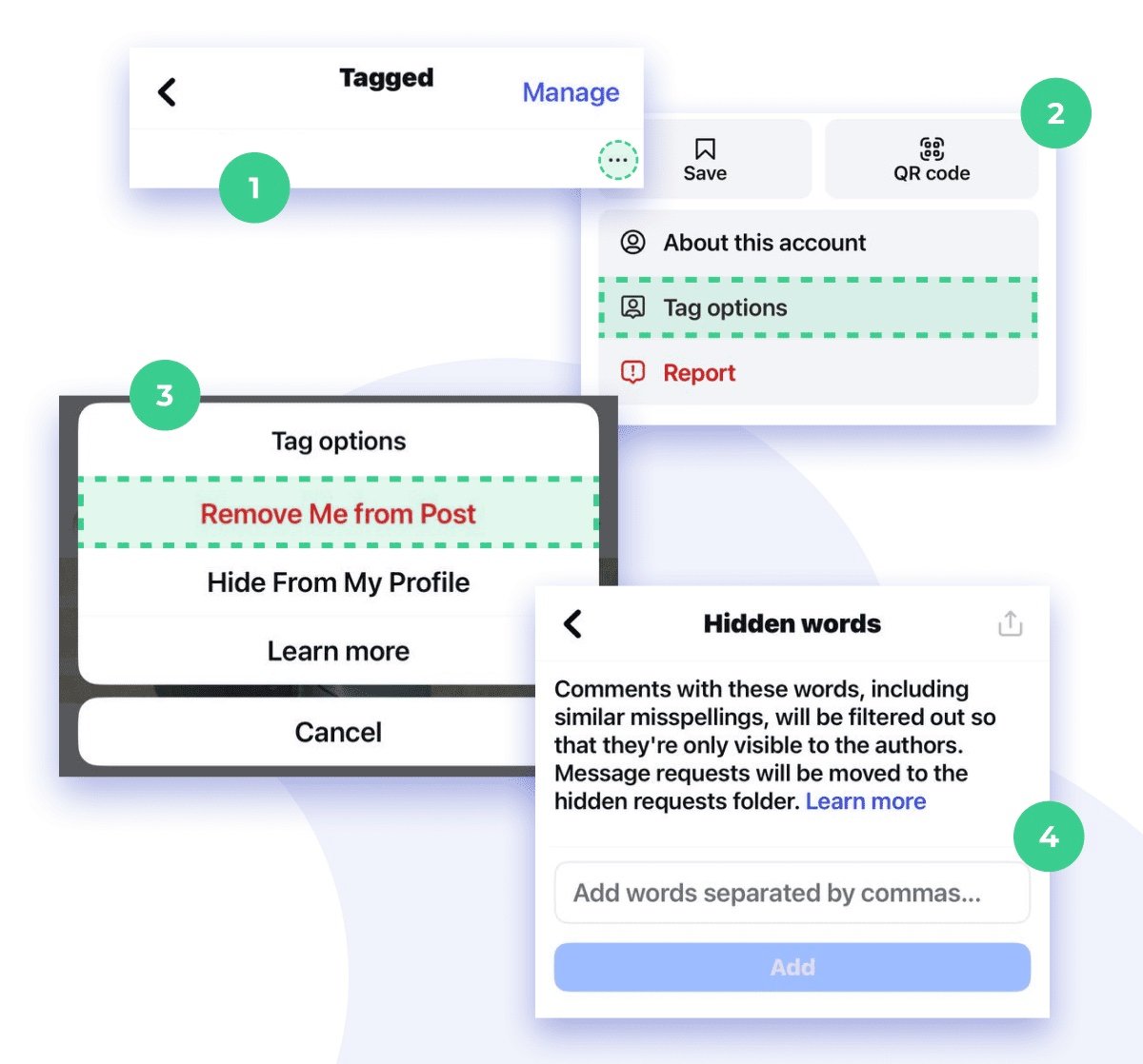 how to untag from publications