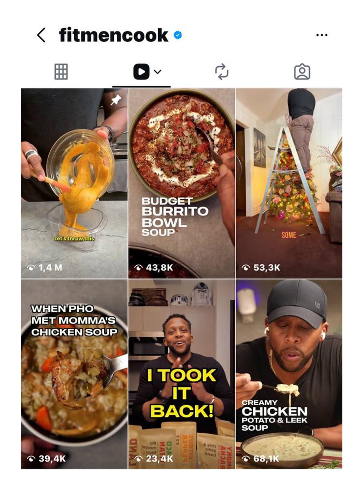 Fit Men Cook’s feed