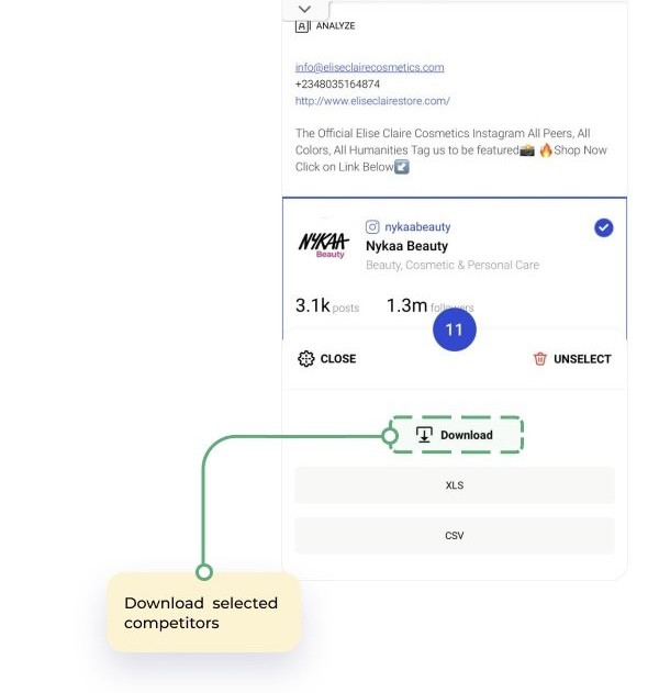 Instagram Search premium