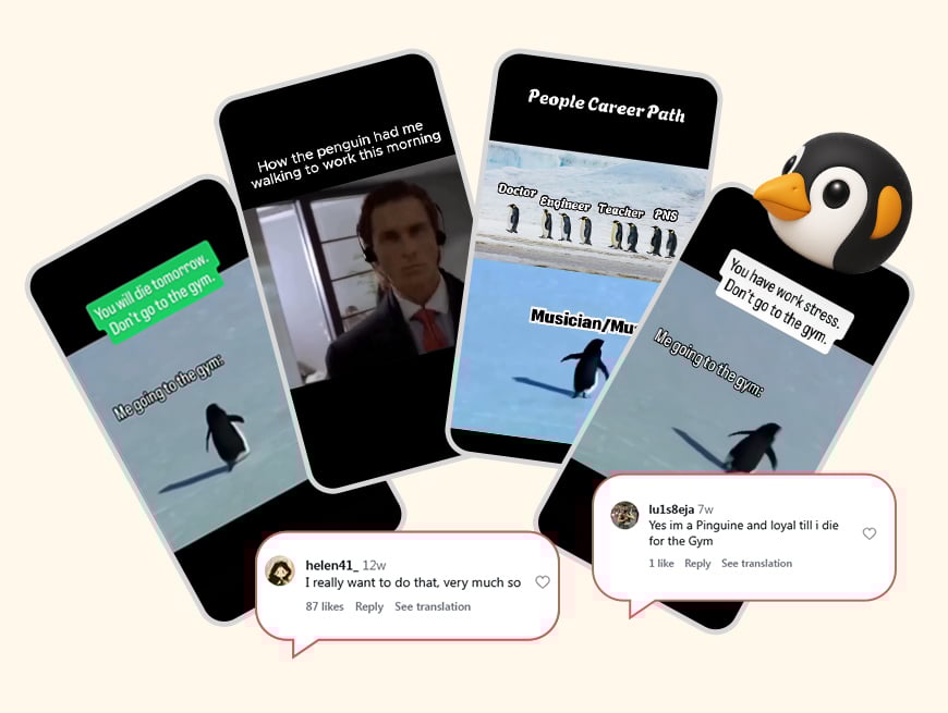 Nihilist Penguin Instagram engagement case