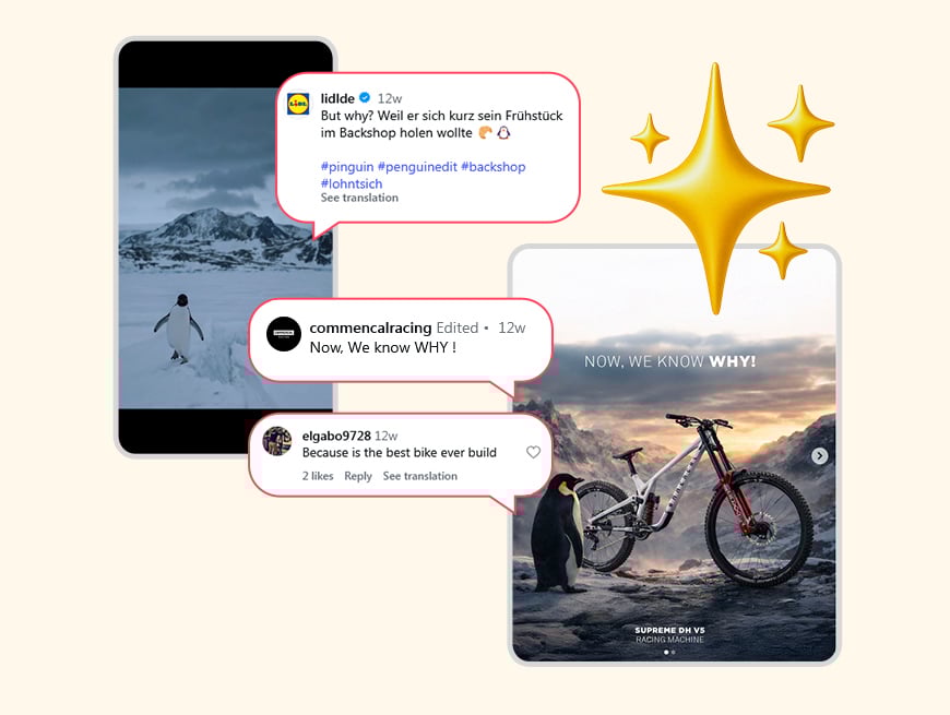 Nihilist Penguin and Lidl viral marketing