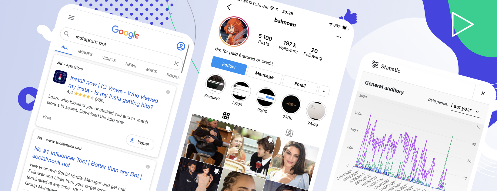 Get Instagram followers fast with a bot — is it real in 2023?