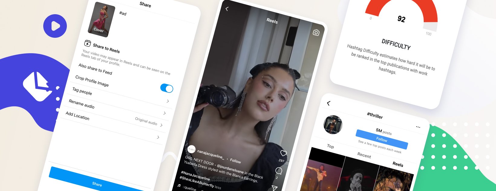 Instagram Reels Hashtags guide 2023 [updated]