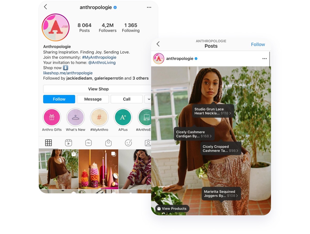 Instagram shops best practices