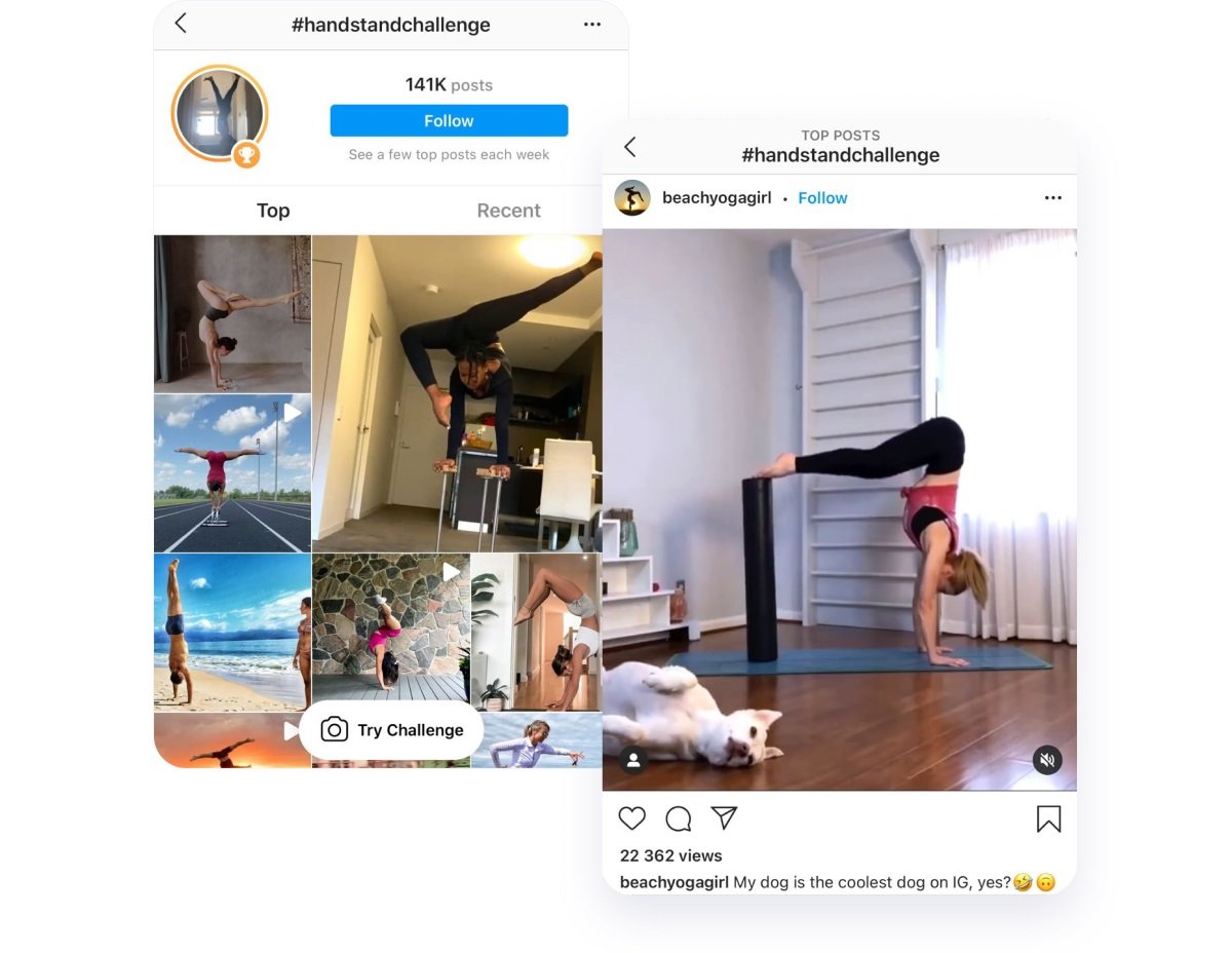 promote with Instagram challenges