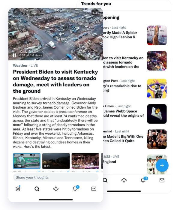 download videos from Twitter from the feed