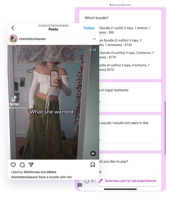 fairy aesthetic instagram influencer post