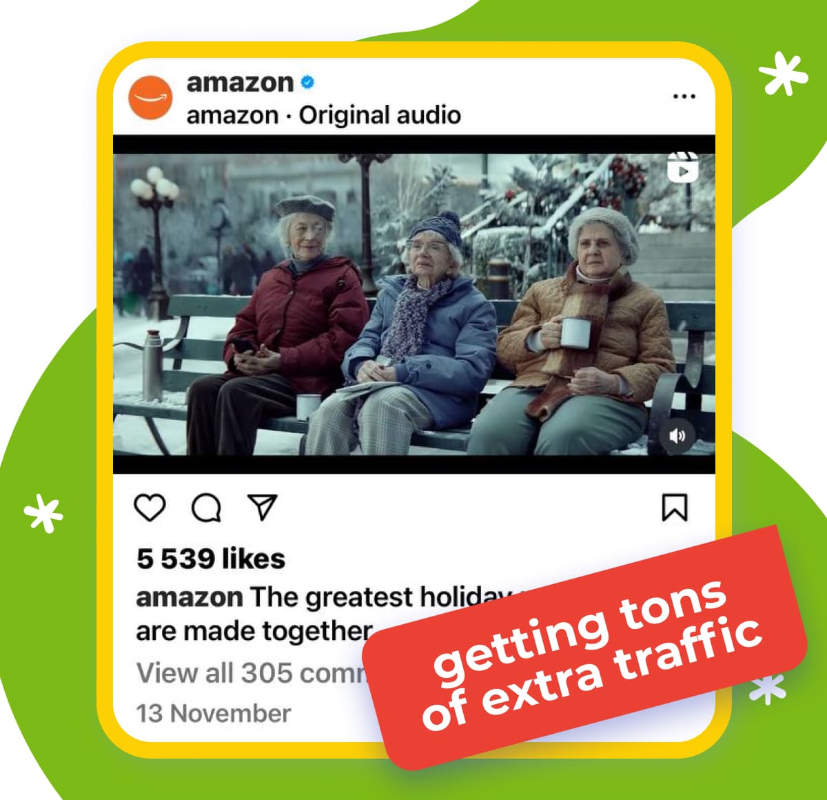 Amazon winter posts