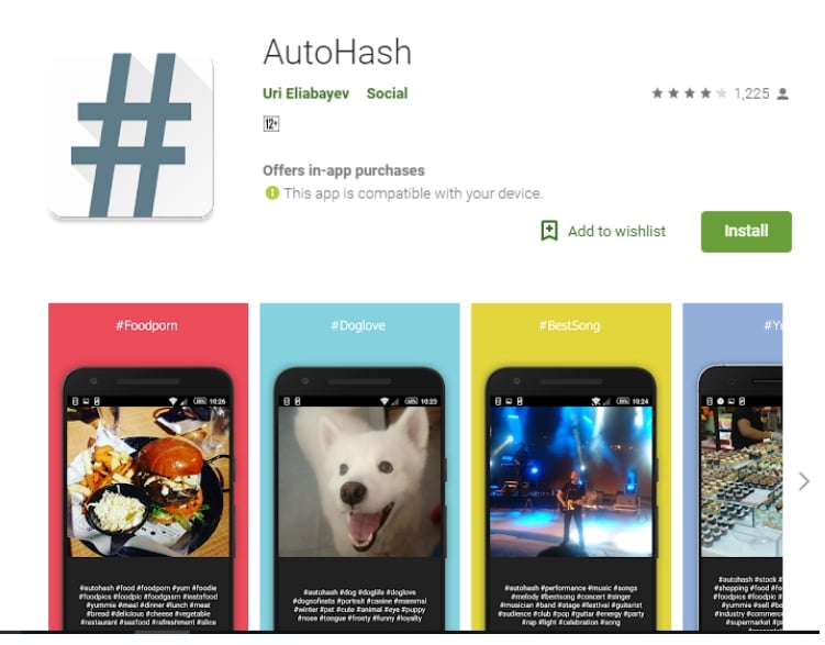 AutoHash screenshot