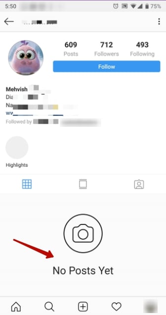 How to tell if someone blocked you on Instagram screenshot 1