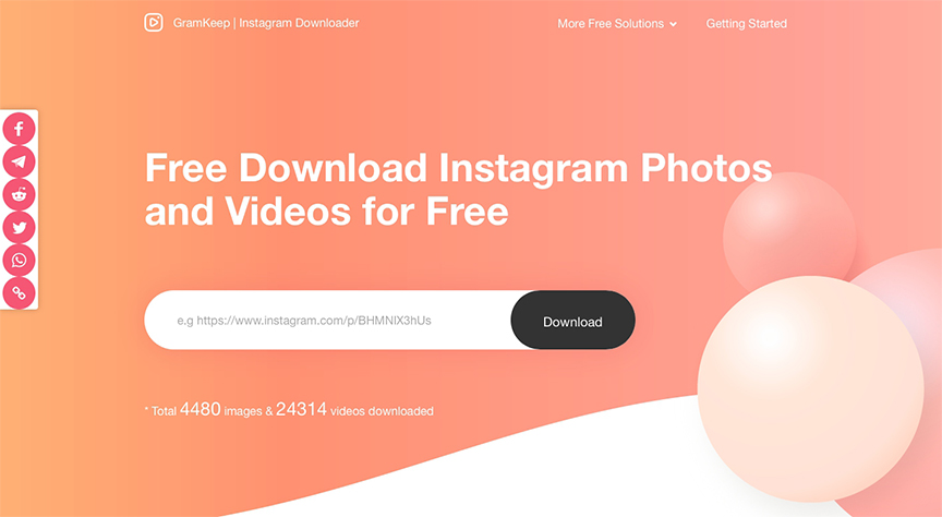 instagram downloader from pc