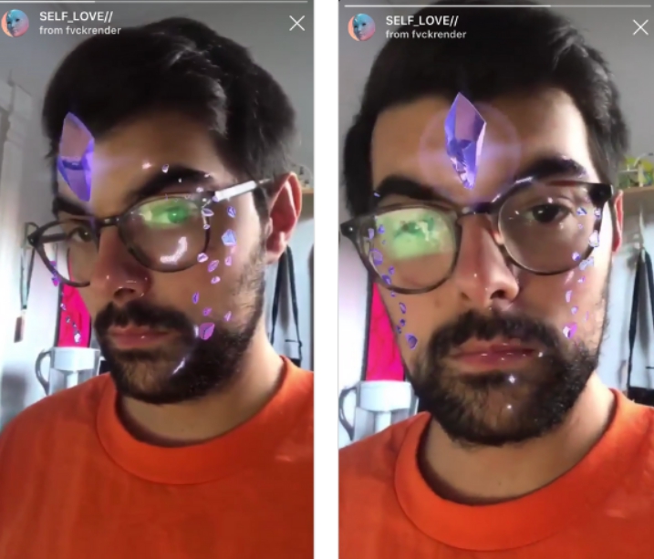 Fun AR Effects For Instagram Stories self_love