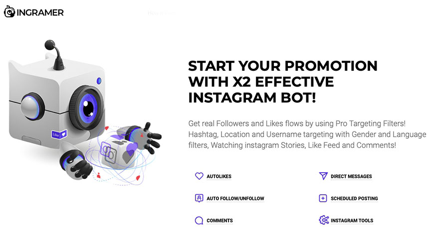 Inflact instagram bot