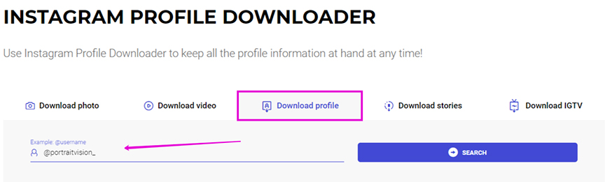 Instagram downloader